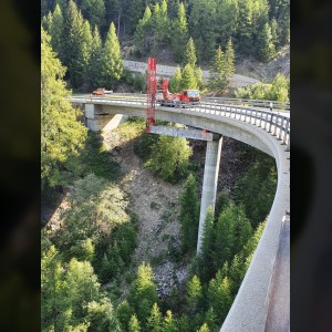 Camion nacelle sous pont 15m