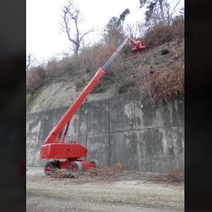 Telescopic boom lift 29m