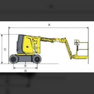 Nacelle automotrice 12m