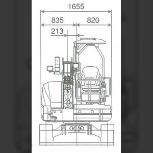 Crawler crane 9.3m