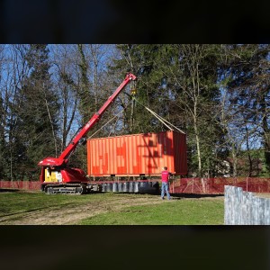 Grue automotrice sur chenilles 20m