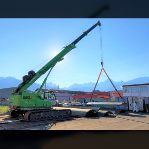 Crawler crane 38m