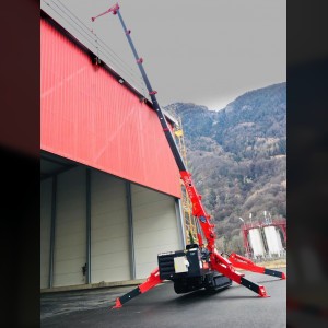 Spider crane 14m