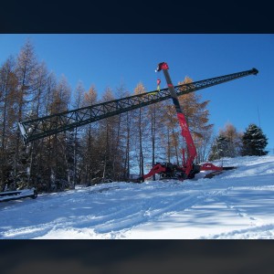 Spider crane 26m