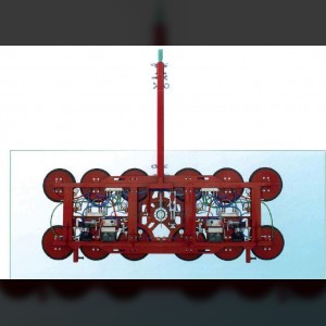 Vierkreis Vakuumhebegeräte 2000kg