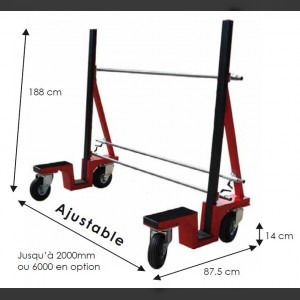 Glass Trolley 800kg